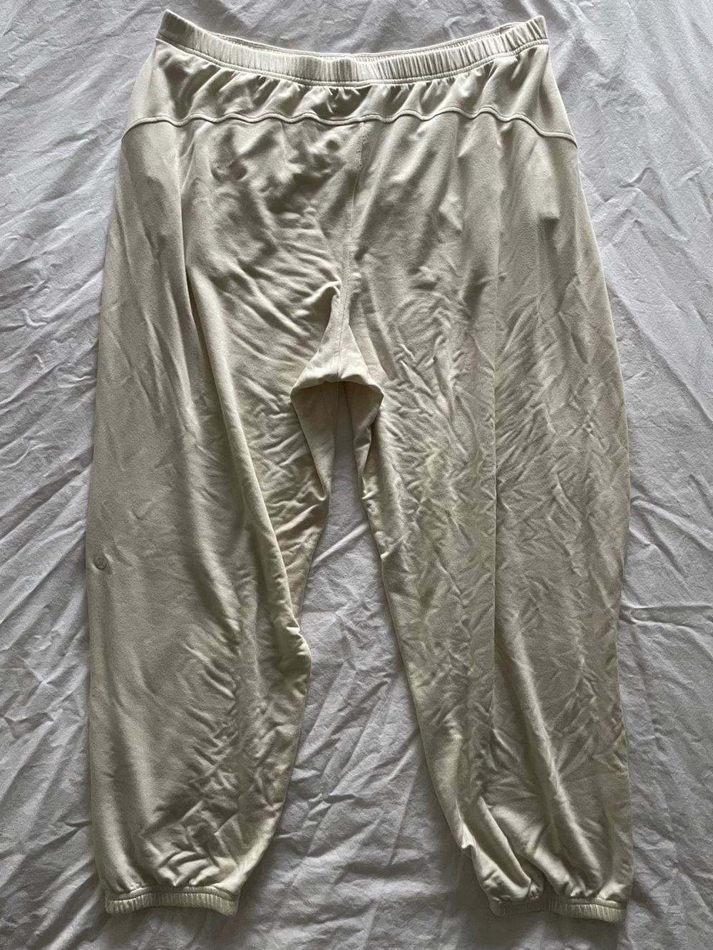 Lululemon BeCalm Oversized Mid-Rise Pant XL Light Ivory - Picture 3 of 5
